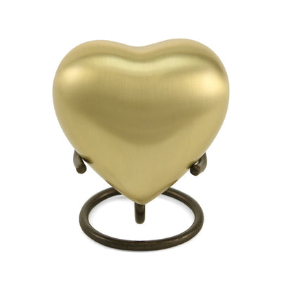 Classic Keepsake Heart - Green Farewells