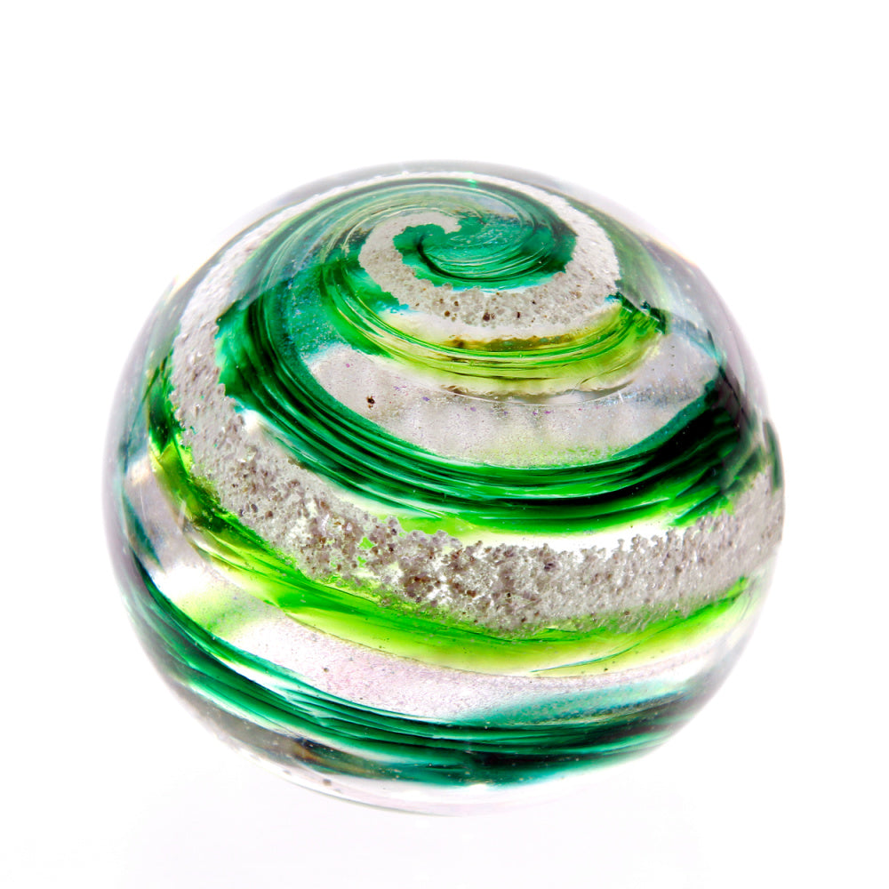 Living Glass Orbs - Green Farewells