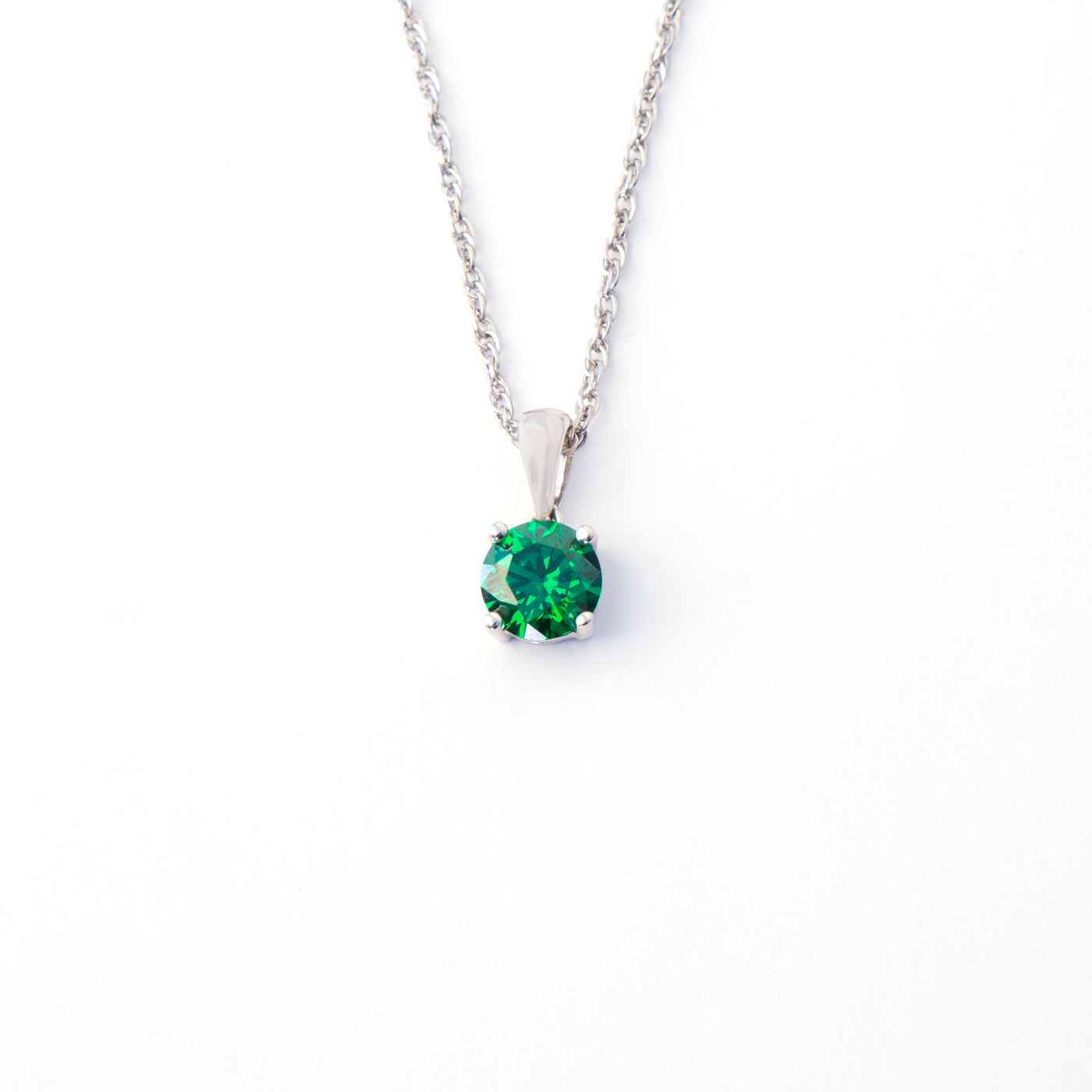 Birthstone Pendant - Green Farewells