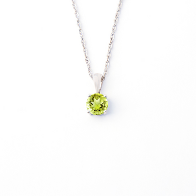 Birthstone Pendant - Green Farewells