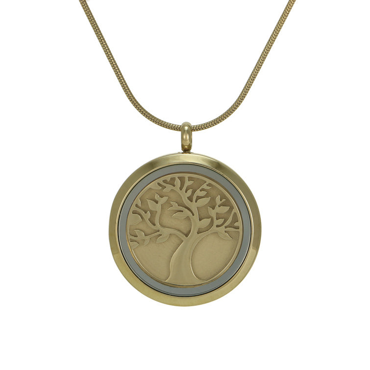 Bronze Tree Cremation Pendant - Green Farewells