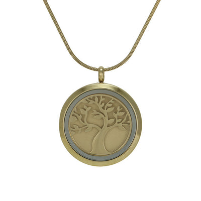 Bronze Tree Cremation Pendant - Green Farewells