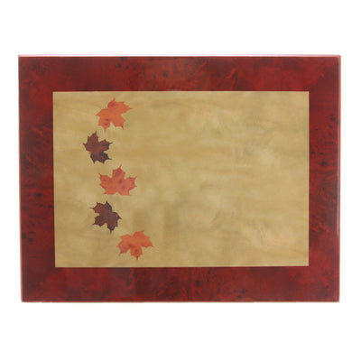 Autumn Leaves Memory Chest - Green Farewells