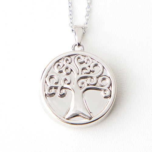 Tree of Life Cremation Pendant - Green Farewells