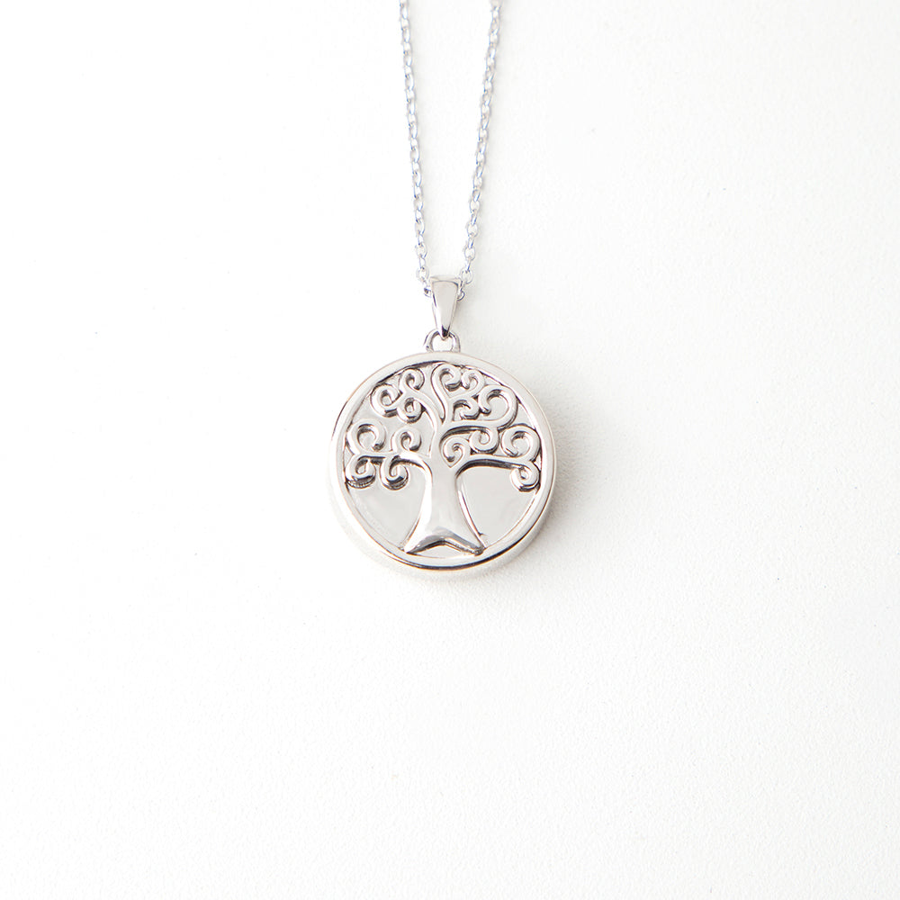 Tree of Life Cremation Pendant - Green Farewells