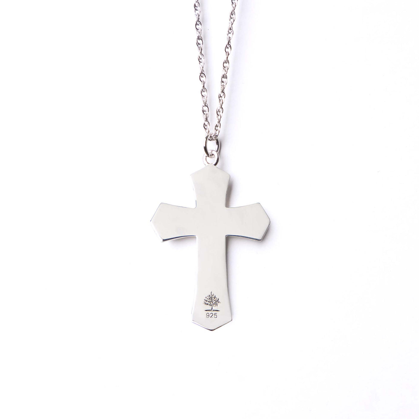 Cross Fingerprint Pendant - Green Farewells