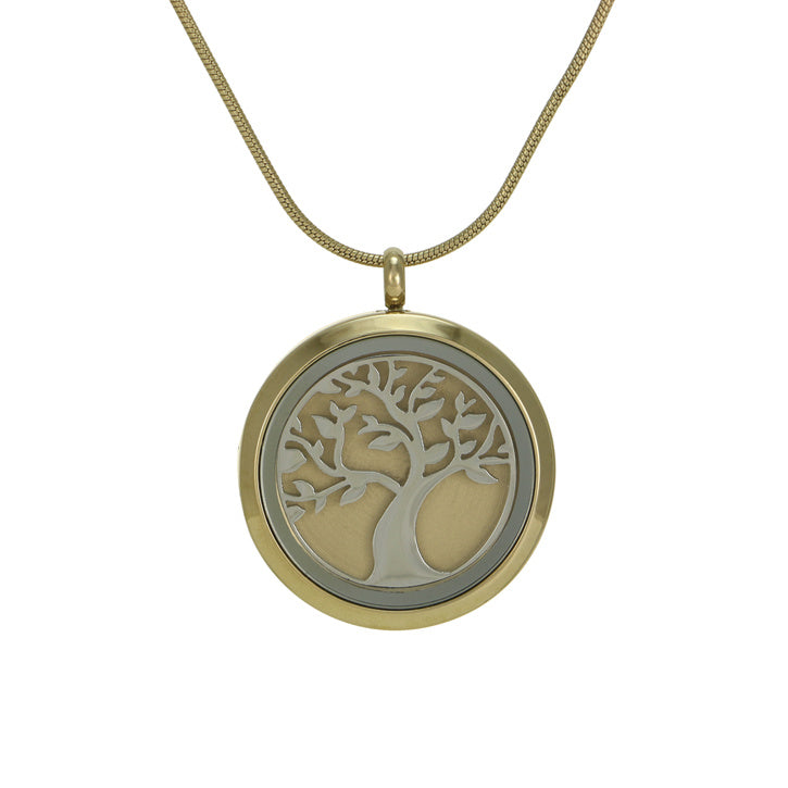 Bronze Tree Cremation Pendant - Green Farewells