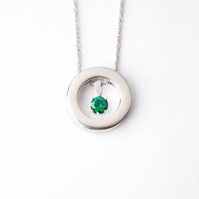 Circle of Life Cremation Pendant - Green Farewells